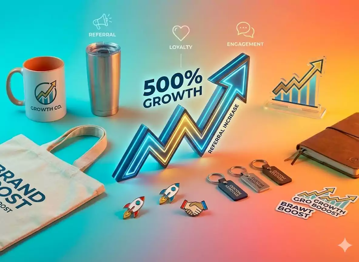 ROI Merchandise, Bagaimana Souvenir Meningkatkan Referral Bisnis 500%