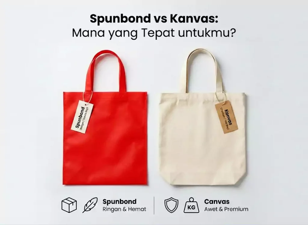 Tas Spunbond vs Kanvas- Duel Goodie Bag untuk Event Anda